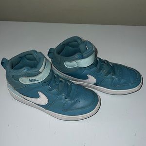 Baby blue high top dunks size 13.5